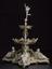 Parcel-gilt Victorian silver rosewater fountain designed as a