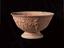 Roman pottery bowl, Arretine ware, decorated with figures