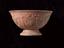 Roman pottery bowl, Arretine ware, decorated with figures