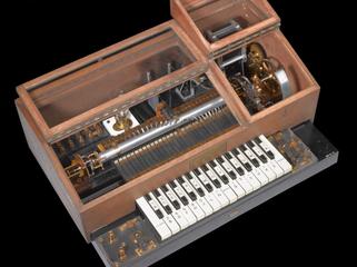 Cover for Stock exchange printing telegraph, 1907