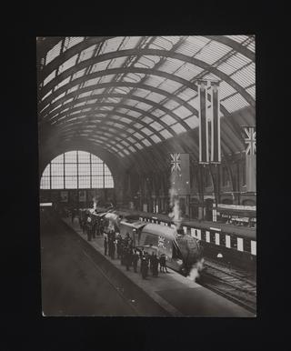 LNER three new engines christened