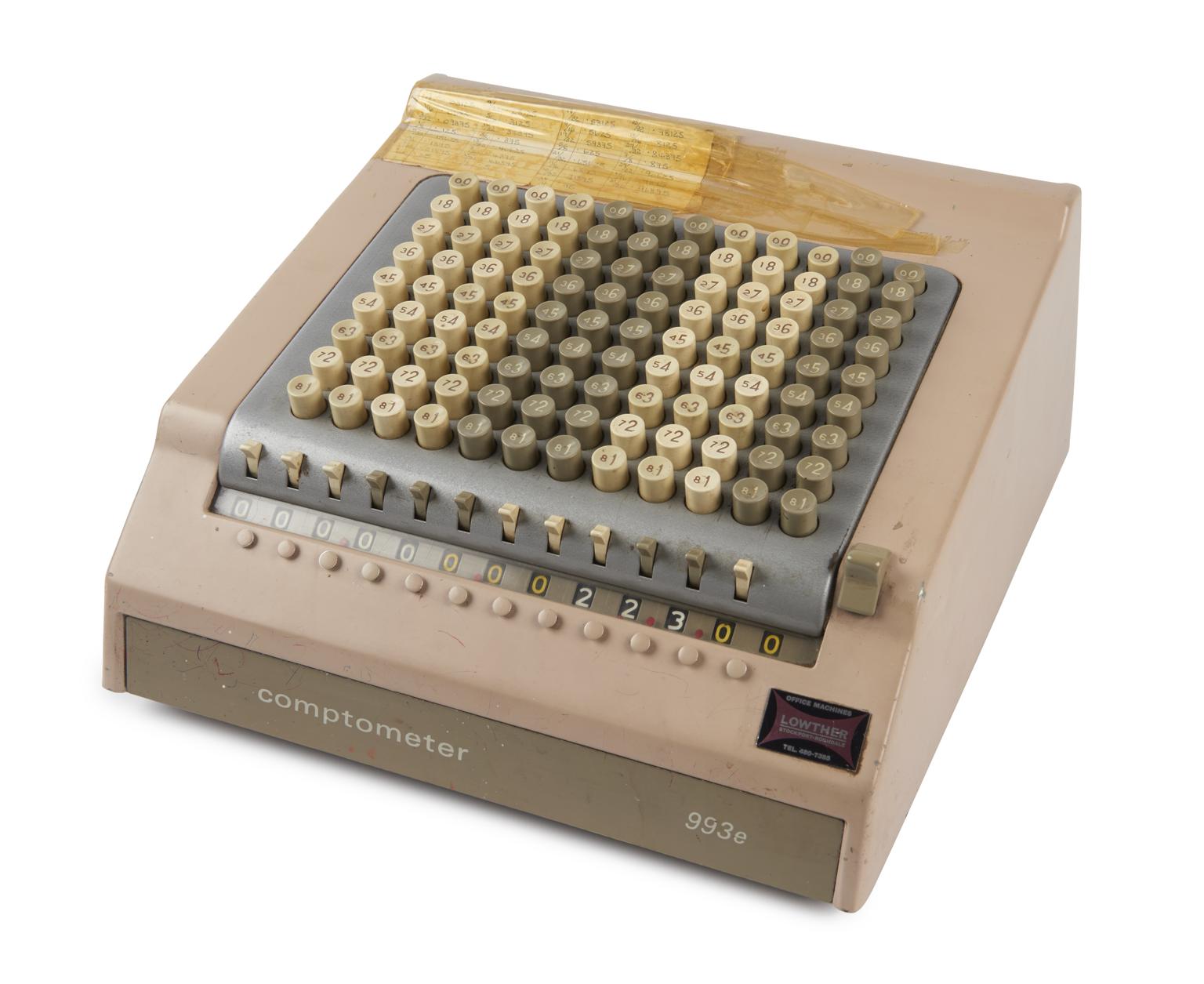 Comptometer 993e electric calculator | Science Museum Group Collection