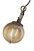 Automobile inspection lamp in nickle plated brass case with