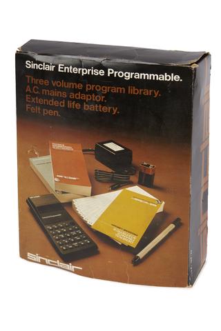 Sinclair Enterprise Programmable Calculator