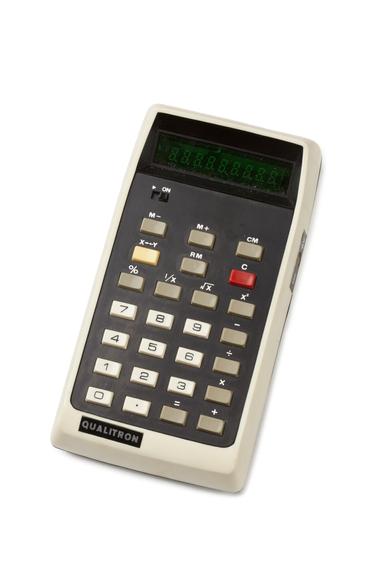 Qualitron "Slide Rule" Calculator