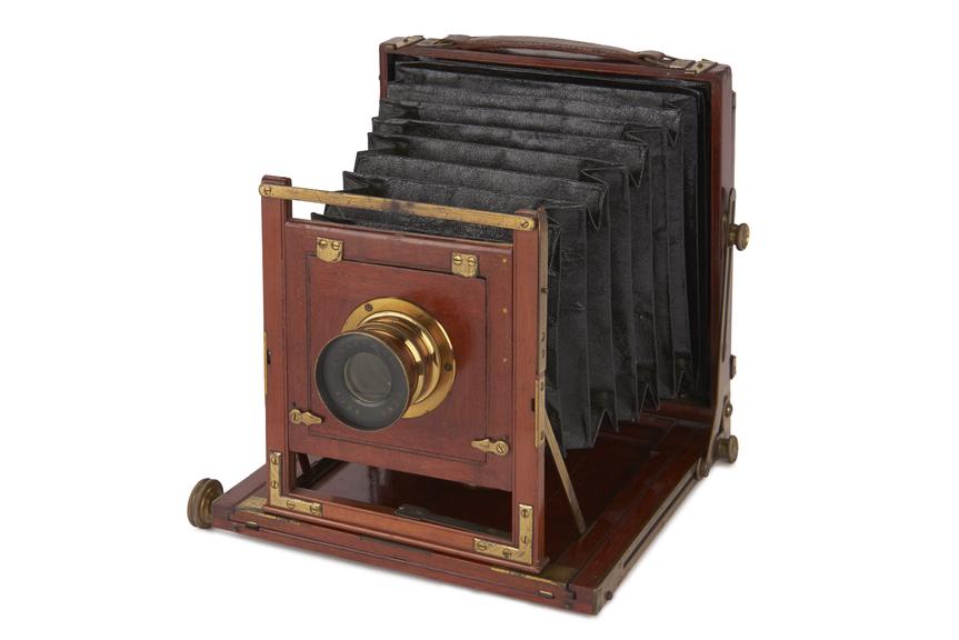 "The News Baroness" Half-Plate Camera