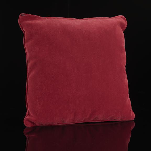 Red cushion for sofa