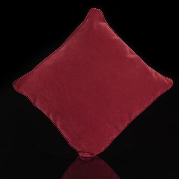 Red cushion for sofa