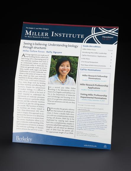 Newsletter from research institute at Berkeley University, from 2017