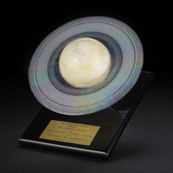 Base from The Cosmos Award trophy