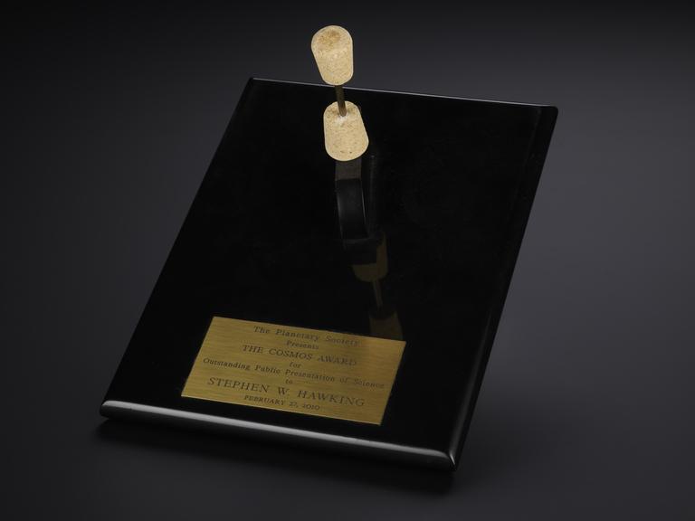 Base from The Cosmos Award trophy