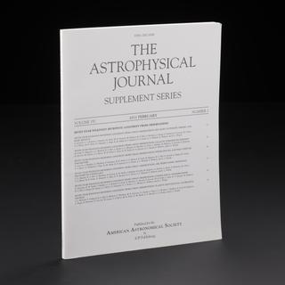 Astrophysical Journal issue showing results of seven years of observations of the cosmic microwave background by the WMAP probe
