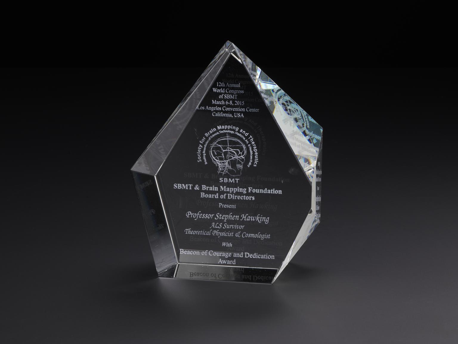 Scientists Dedication Beacon of Courage and Dedication Award by the Society for Brain Mapping ...