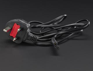 Mains plug and cord 13A 250v for camera