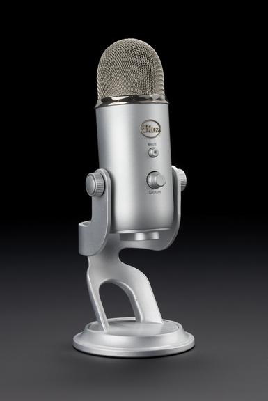 Blue Yeti microphone for communication adaptations