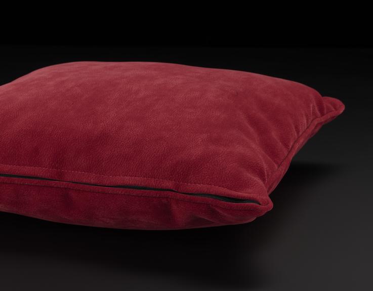 Red cushion for sofa