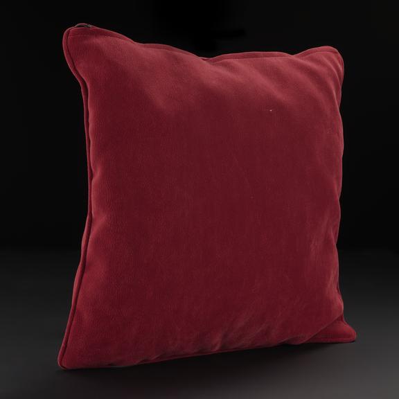 Red cushion for sofa