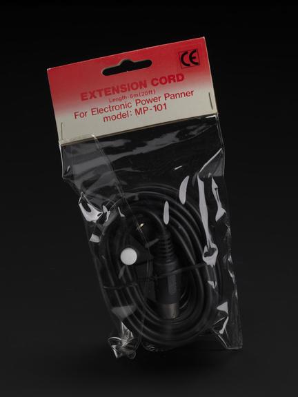 Six metre extension cord in packaging for power panner model MP-101