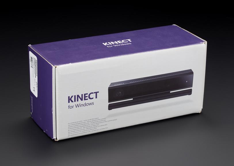 Box and packaging for Kinect sensor