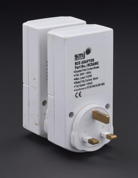 Two SMJ Electrical RCD adapters
