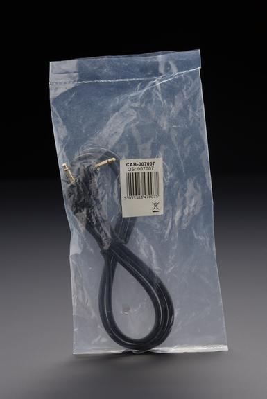 Spare audio connection cable, for communications (cables)