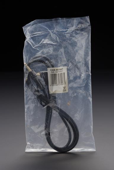 Spare audio connection cable, for communications (cables)