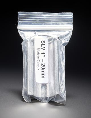 Two 20mm adapter sleeves (SLV 1�) in original plastic bag