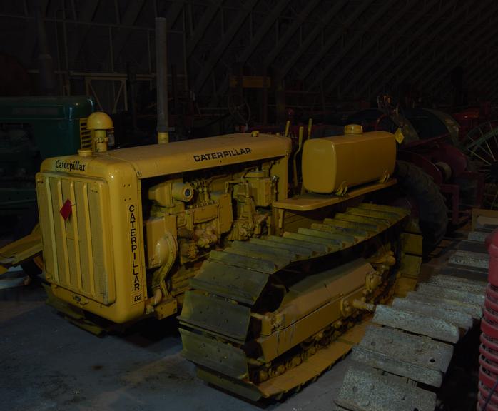 Caterpillar 'D2' agricultural tractor on tracks