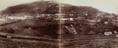 Photograph, albumen. Panoramic view of Welsh Valley