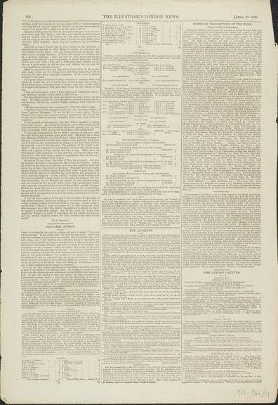 Newspaper cutting re ballooning