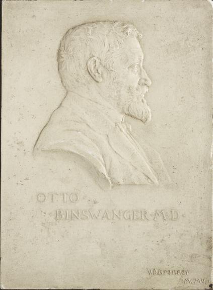 Plaque commemorating Otto Ludwig Binswanger