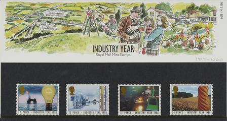 Presentation set of Royal Mail mint stamps