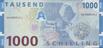 Banknote, 1000 Tausend Schilling denomination