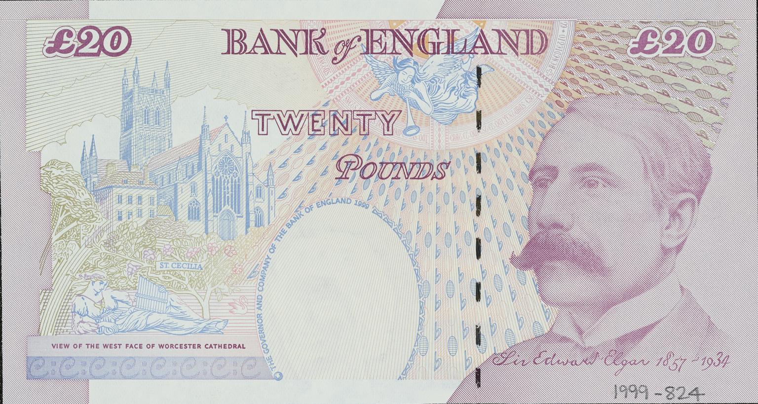 Banknote, £20 denomination | Science Museum Group Collection