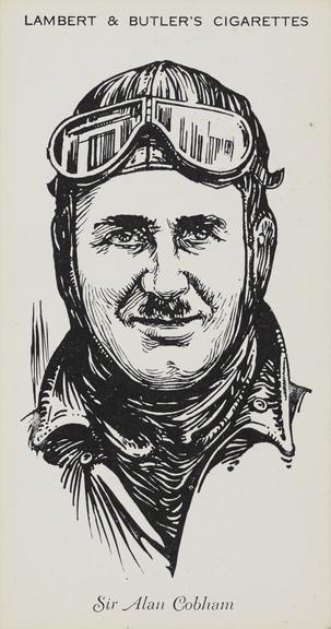 Set of 'Famous British Airmen & Airwomen' cigarette cards