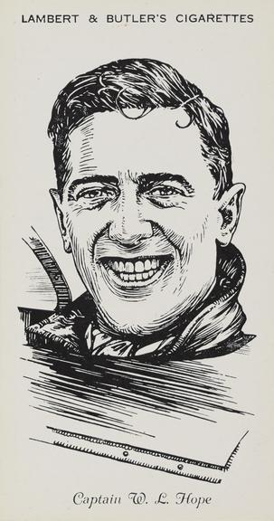 Set of 'Famous British Airmen & Airwomen' cigarette cards