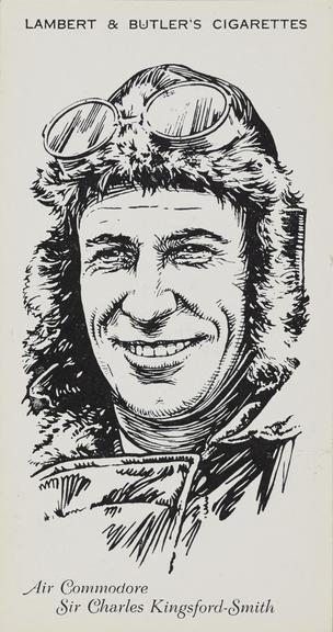 Set of 'Famous British Airmen & Airwomen' cigarette cards