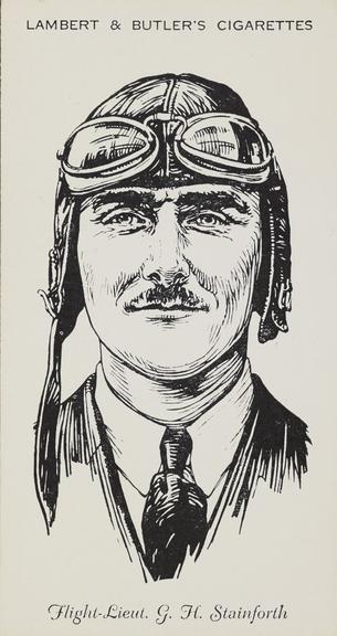 Set of 'Famous British Airmen & Airwomen' cigarette cards