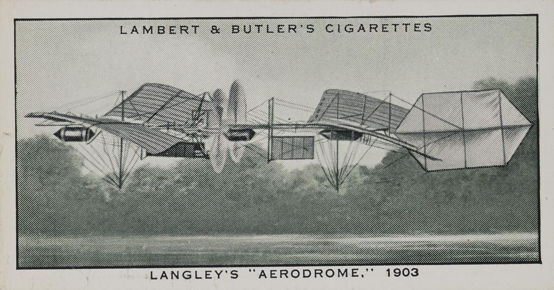 Set of 'A History of Aviation' cigarette cards