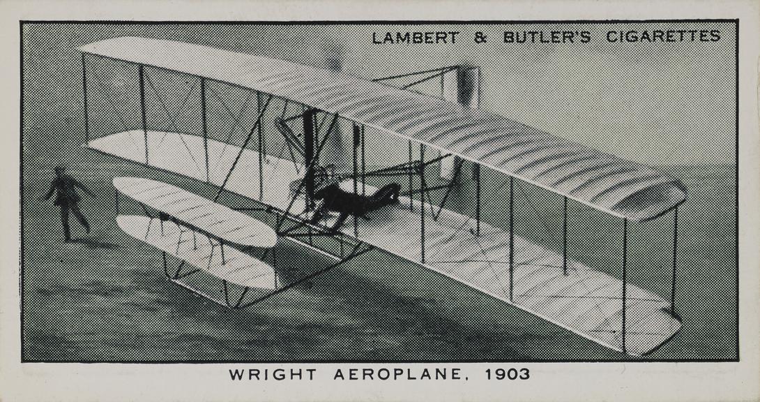Set of 'A History of Aviation' cigarette cards