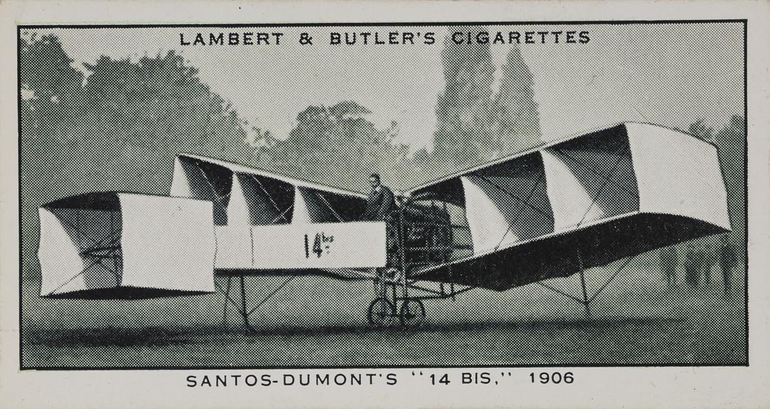 Set of 'A History of Aviation' cigarette cards