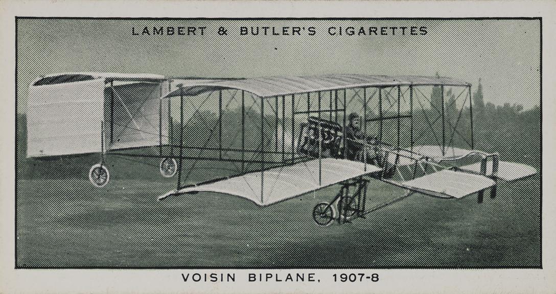 Set of 'A History of Aviation' cigarette cards