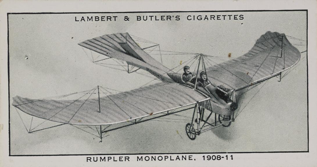 Set of 'A History of Aviation' cigarette cards