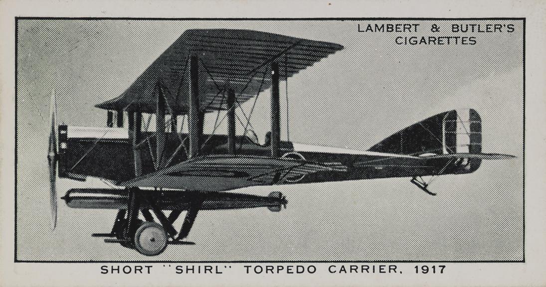 Set of 'A History of Aviation' cigarette cards