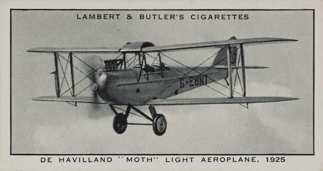 Set of 'A History of Aviation' cigarette cards