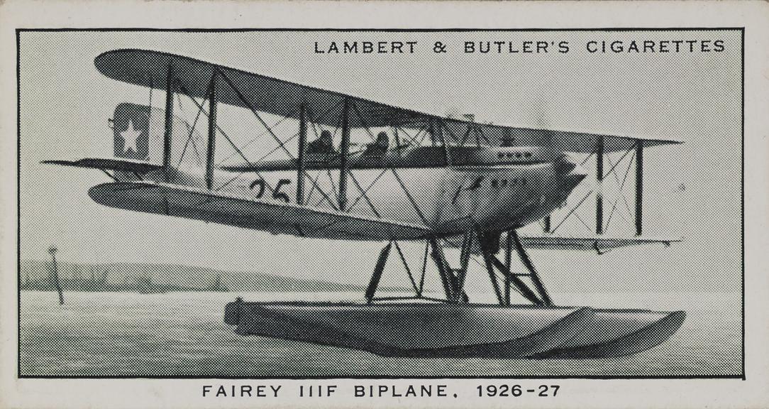 Set of 'A History of Aviation' cigarette cards