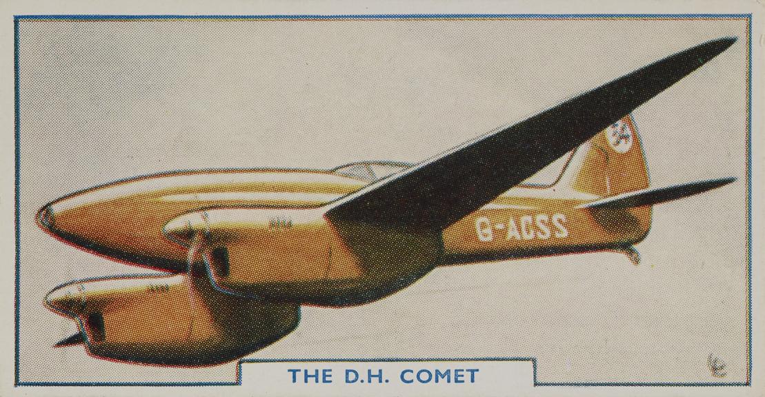 Set of 'Aircraft. Series No.1' cigarette cards