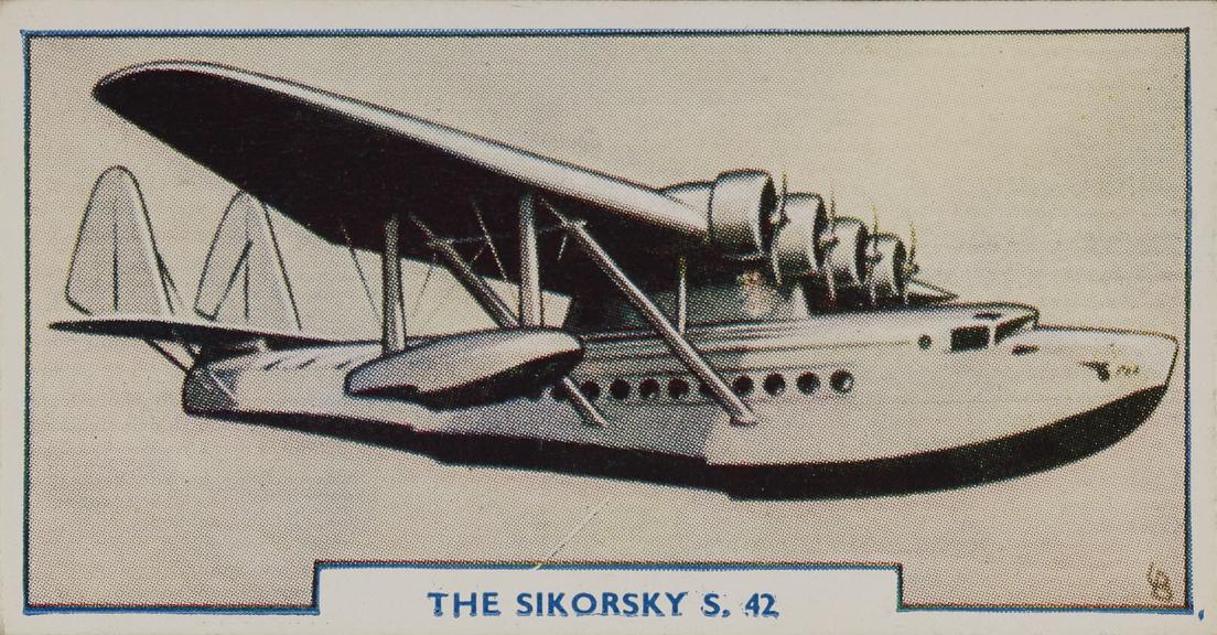 Set of 'Aircraft. Series No.1' cigarette cards