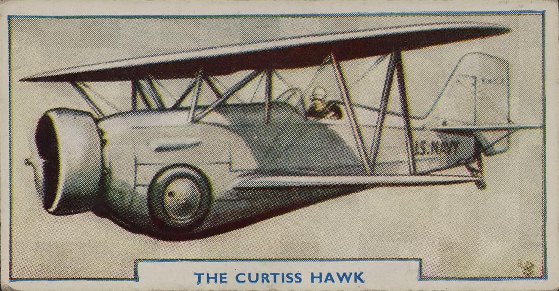 Set of 'Aircraft. Series No.1' cigarette cards