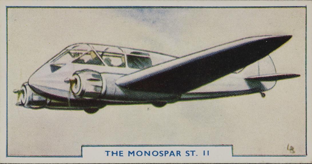 Set of 'Aircraft. Series No.1' cigarette cards